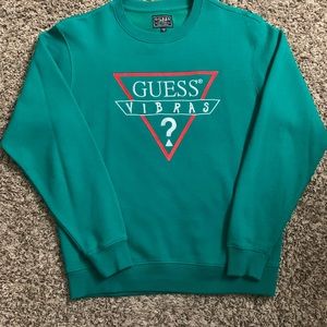 Guess x J Balvin Vibras Faded Crewneck Sweatshirt